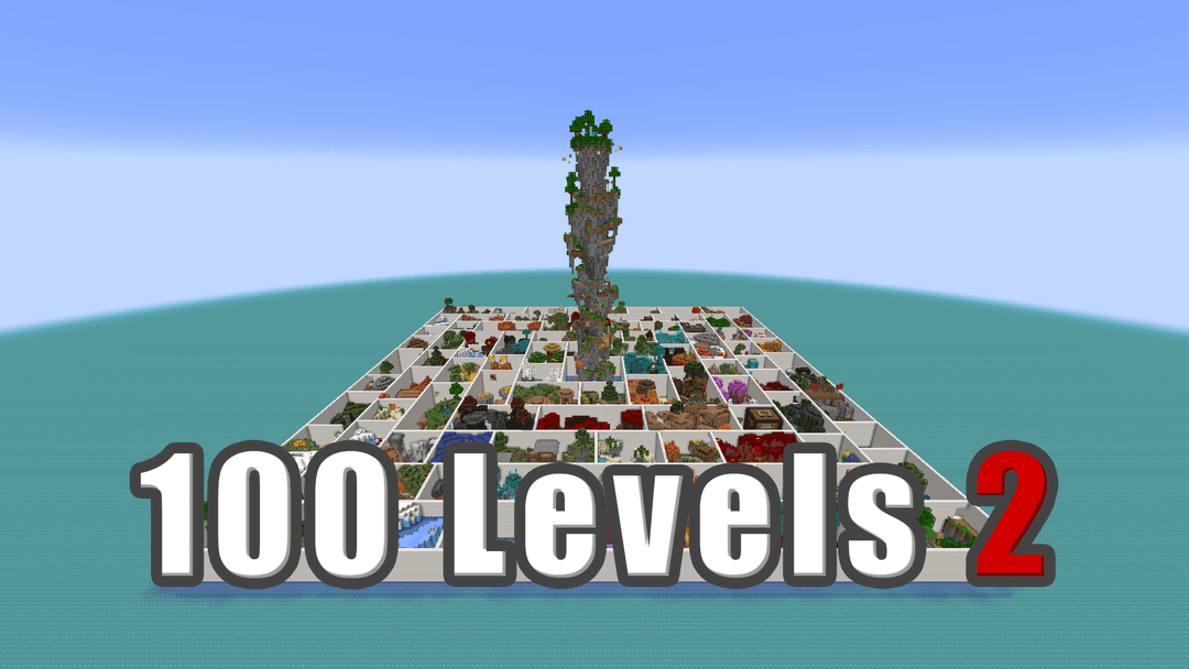 100 Levels - Minecraft Parkour Map | Minecraft Maps