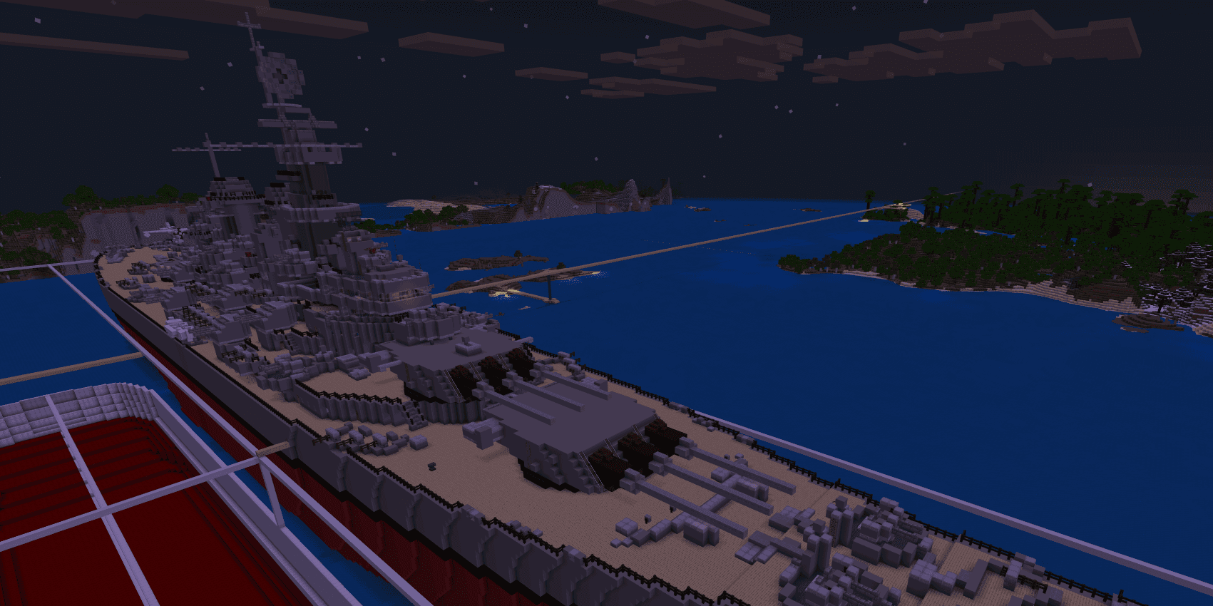 USS Missouri - RUN DARK Mode
