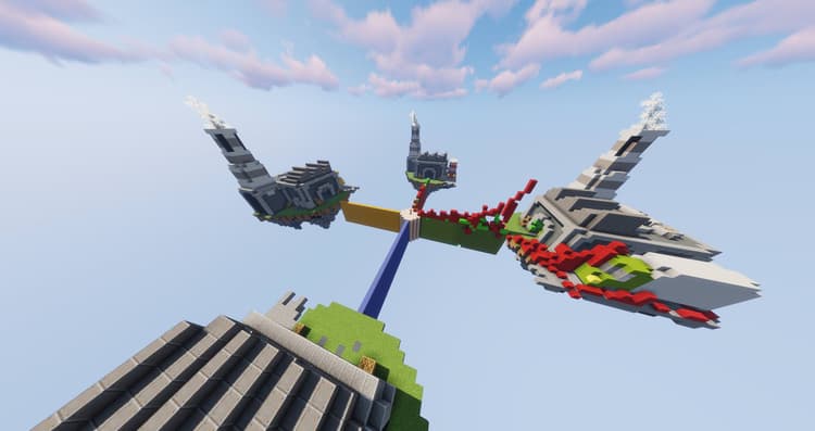 3 Dimensions - Minecraft Map