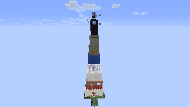 Alpha Tower Parkour - Minecraft Map