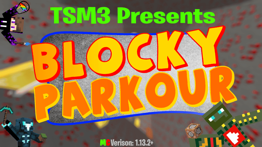 Blocky Parkour