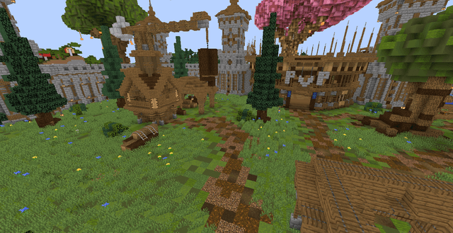 Castle Survival Spawn - Minecraft Map