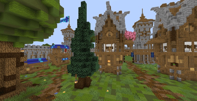 Castle Survival Spawn - Minecraft Map