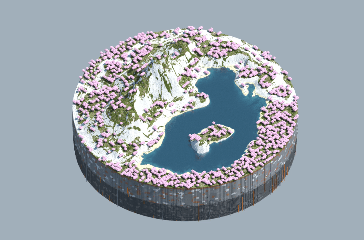 Cherry Blossom Island