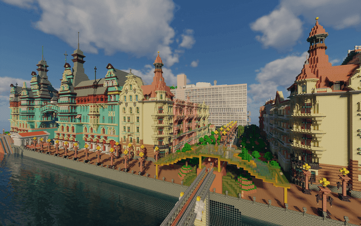 Connected Cities - Minecraft City Map | Minecraft Maps