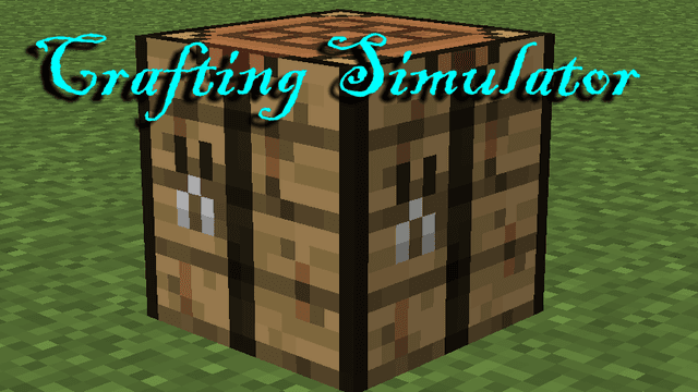 Crafting Simulator - Minecraft Map