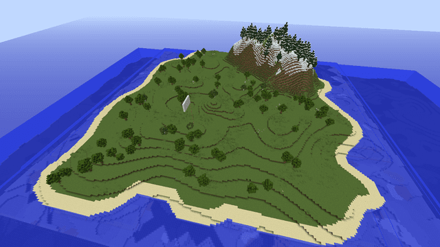 Cursed Island Survival - Minecraft Map