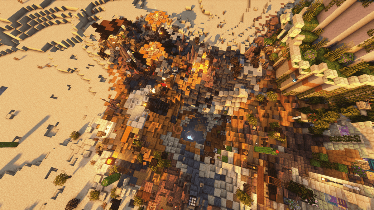 Desert Estate Survival Spawn - Minecraft Map