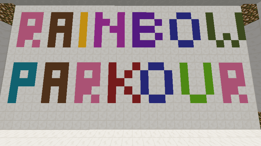 Easiest Rainbow Parkour