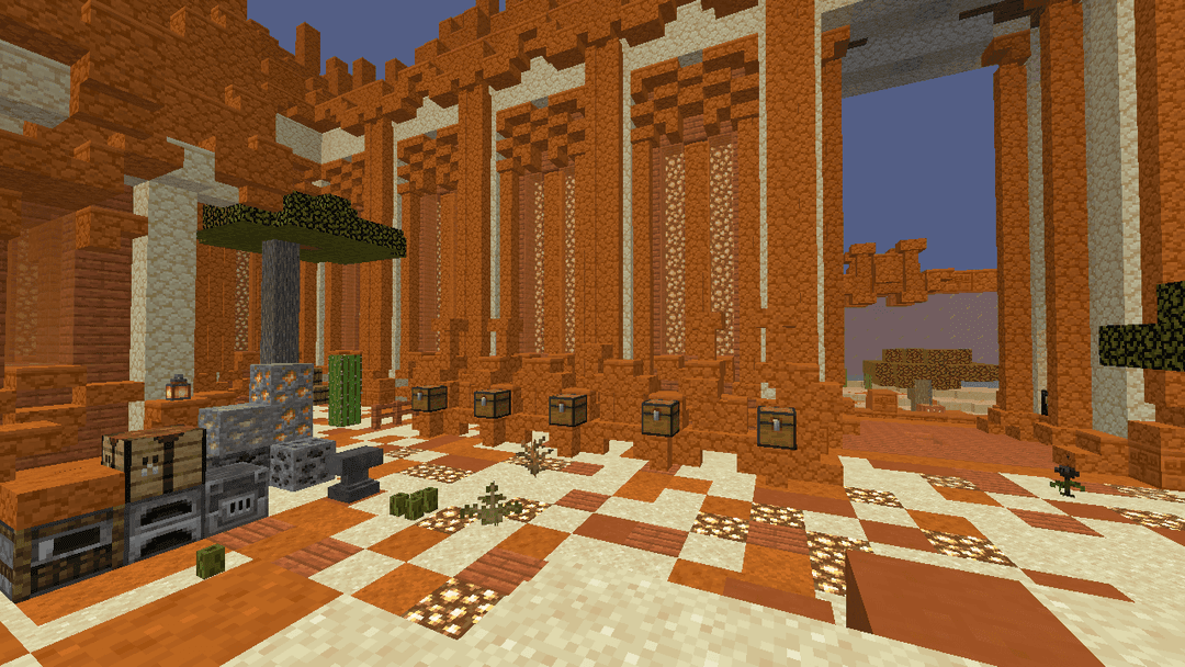 Egyptian Faction Spawn - Minecraft Map