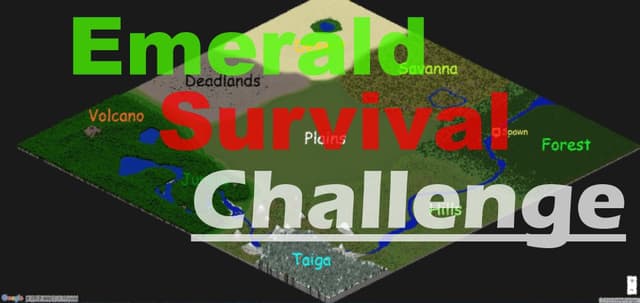 Emerald Survival Challenge - Minecraft Map