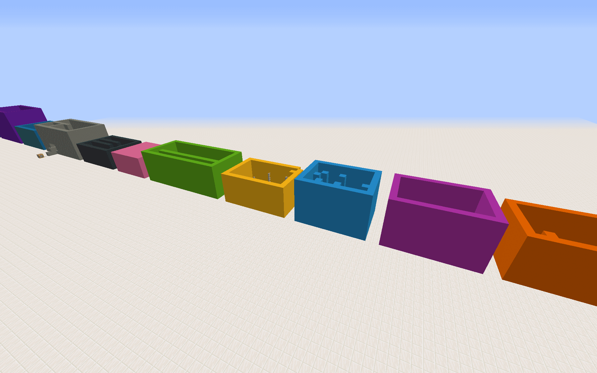Every Color Rainbow Parkour