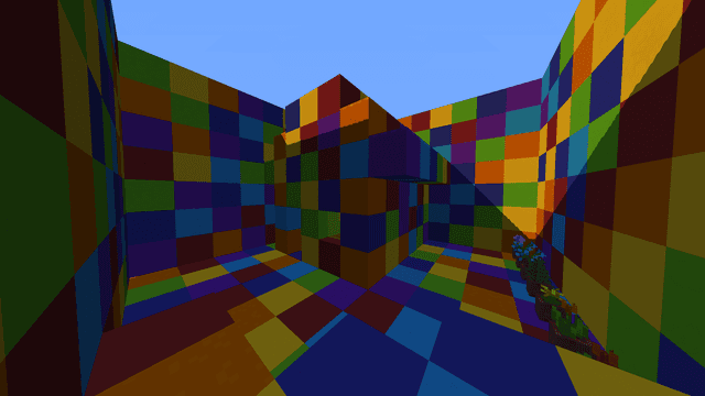 Find the Button: Rainbow - Minecraft Map