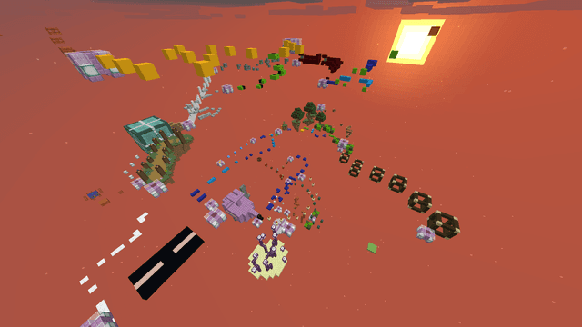 Freaky Parkour - Minecraft Map