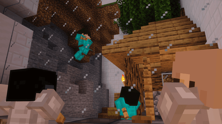 Game Progression Find the Button - Minecraft Map