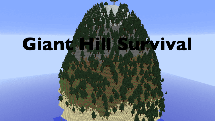 Giant Mountain Survival - Minecraft Map