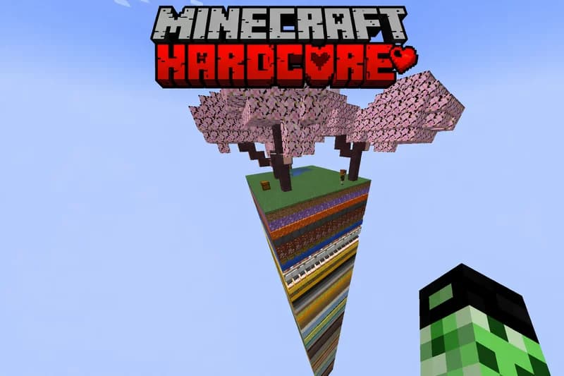 Hardcore: 1 Chunk – 100 Floors – Custom Economy