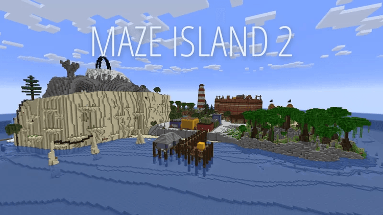 Maze Island 2 - Minecraft Map