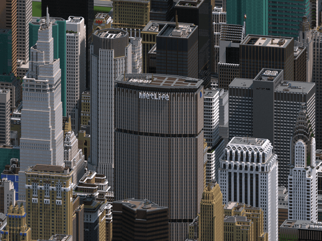Midtown Manhattan, New York City - Minecraft Map