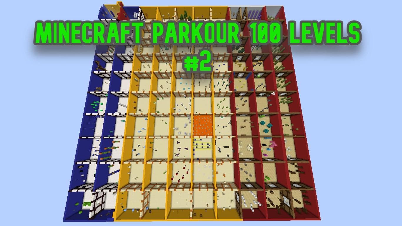 Minecraft Parkour: 100 Levels 2!