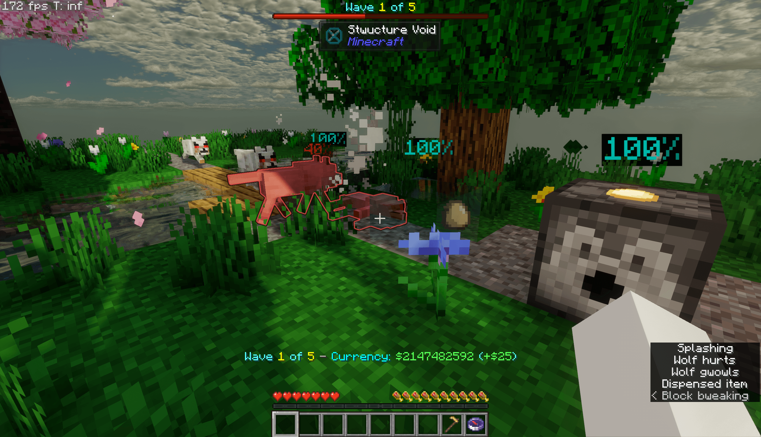 Minecraft Tower Defence - Datapack Minigame