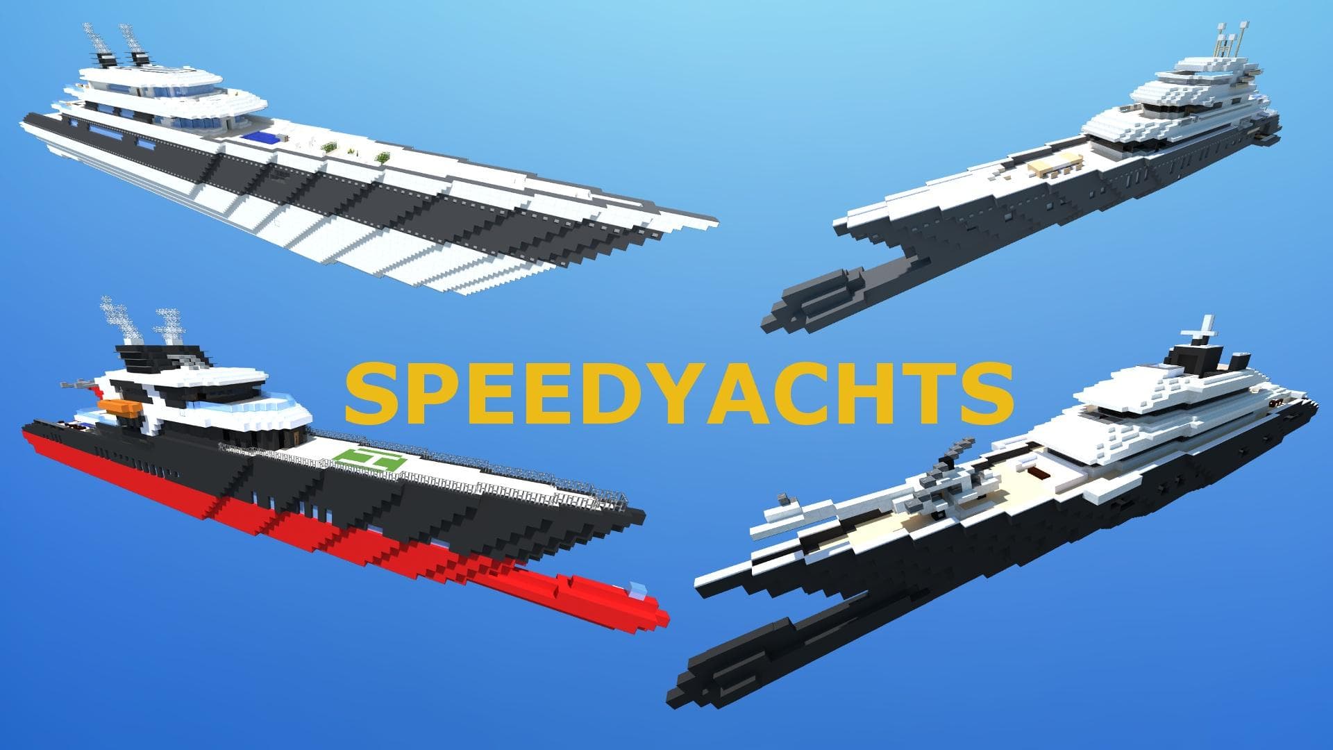 Modern Luxury Speed Yachts