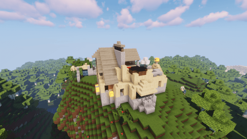 Modern Mountain - Minecraft Map