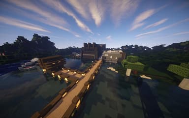 Modern Waterfront Home - Minecraft Map
