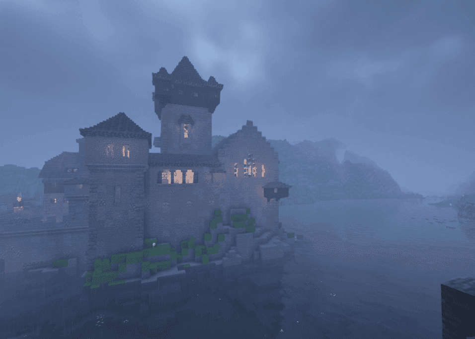 Mountain Lake Castle - Minecraft Map