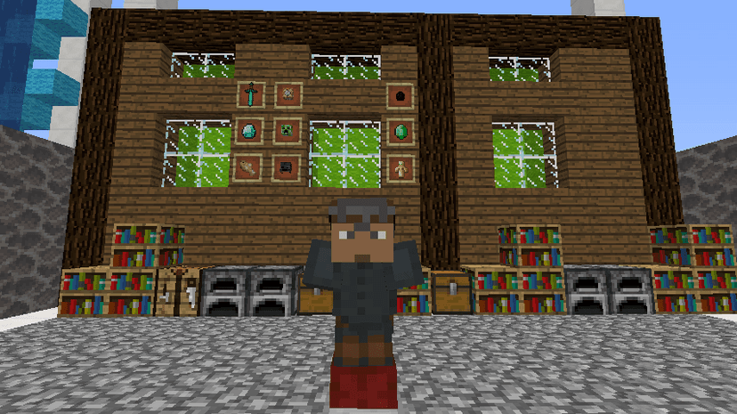 One Chunk Find the Button: Logdotzip - Minecraft Map