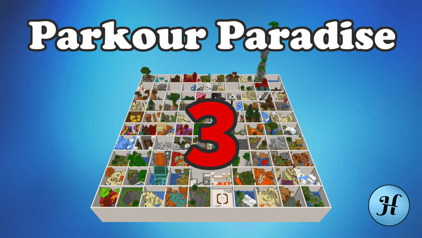 Ascending 100 Levels - Minecraft Parkour Maps Map | Minecraft Maps