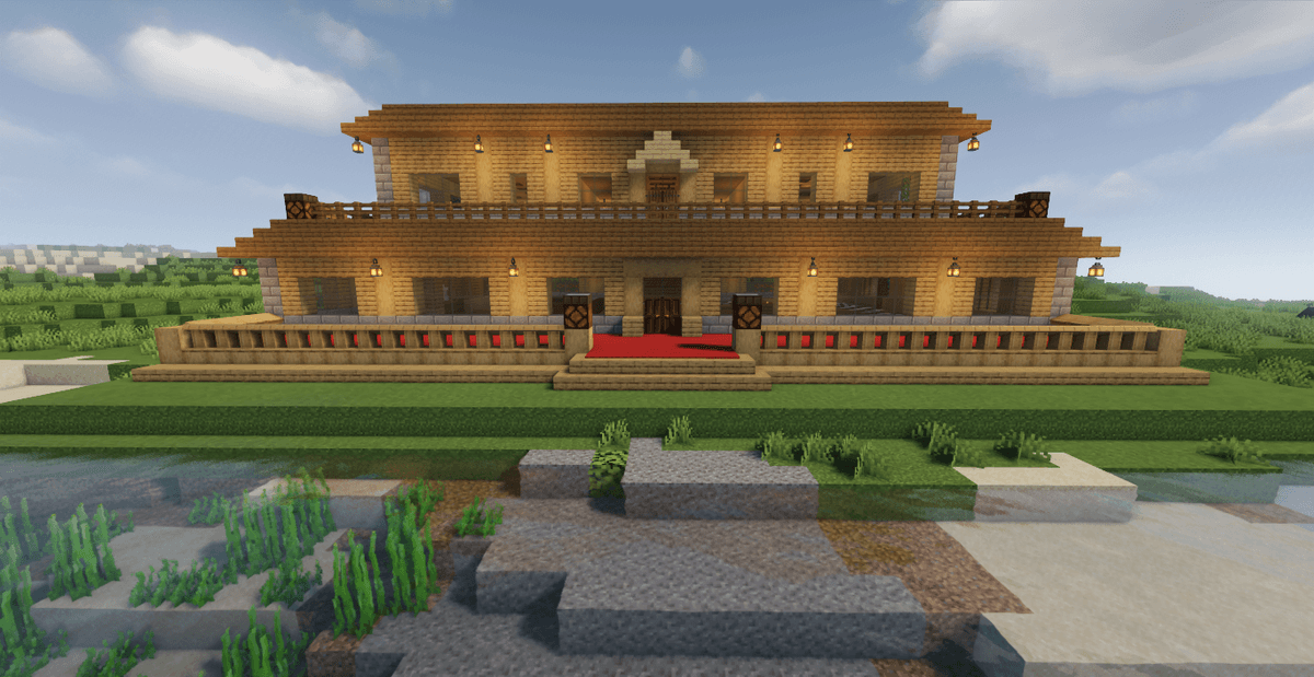 Plankland Wood Mansion - Minecraft Map