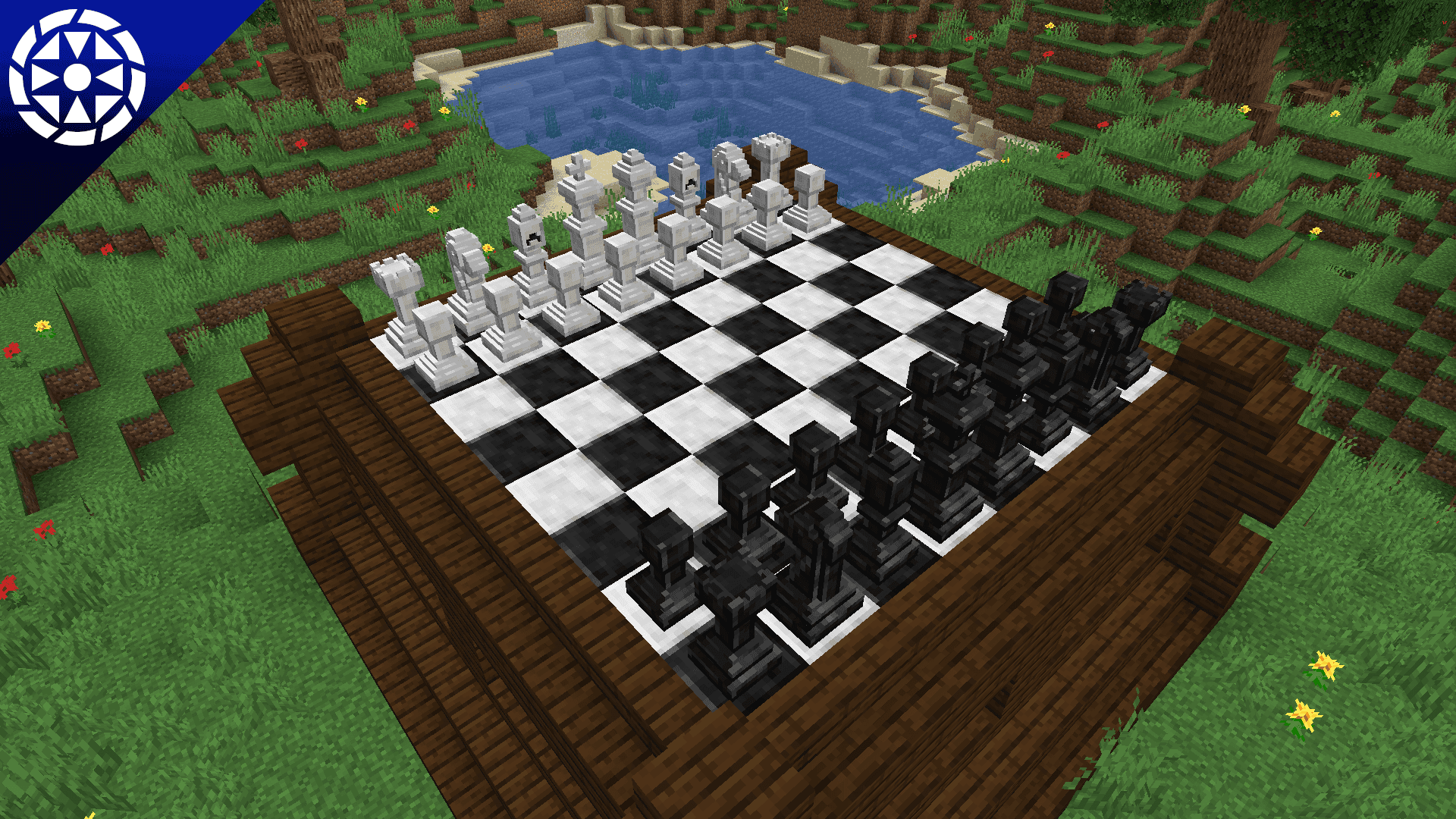 Playable Chess in Minecraft