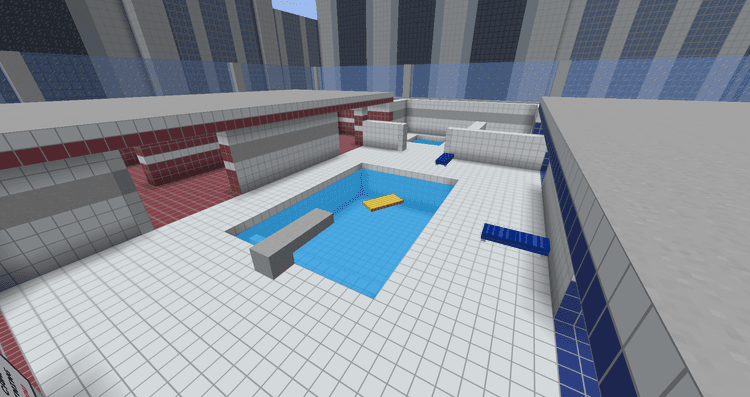 Pool Party | Pixel Gun 3D - Minecraft Map