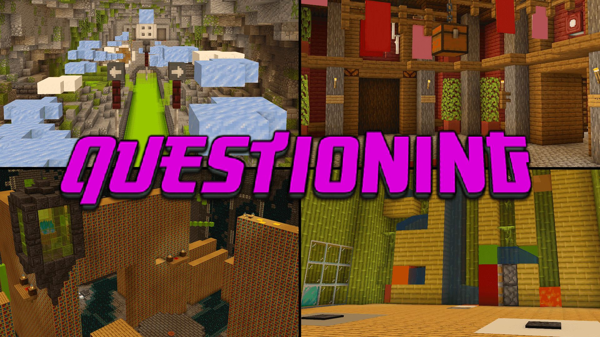 Questioning - Minecraft Puzzle Map | Minecraft Maps