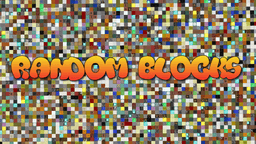 Minecraft 3 Block Random Pattern Random Blocks - Minecraft Map