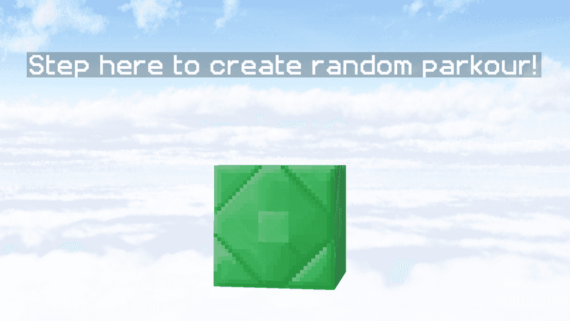 Random Parkour Generator - Minecraft Map
