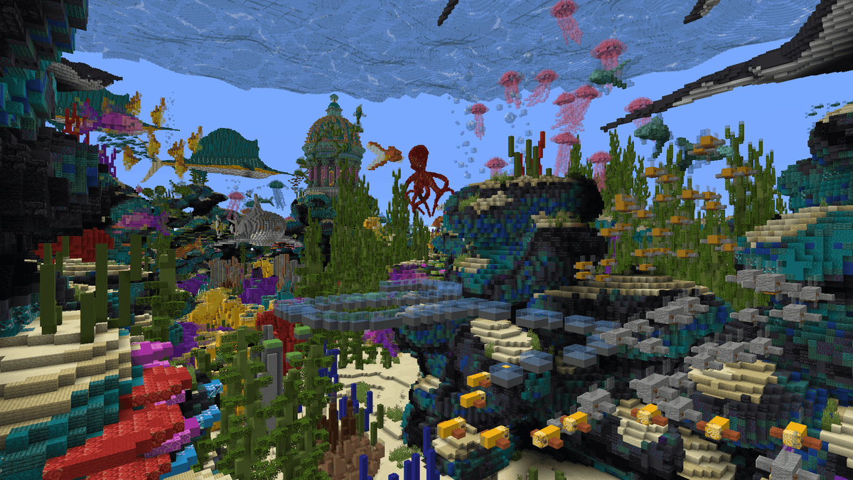 Reef Race - Minecraft Map