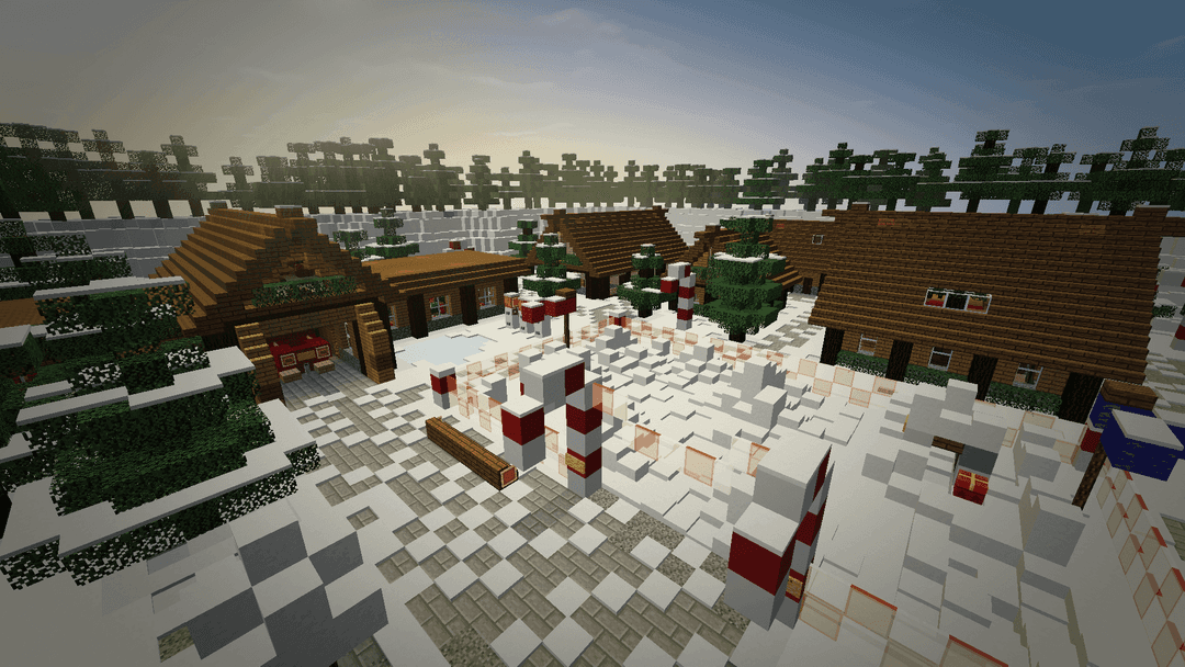 Santa's Christmas Village - Minecraft Map