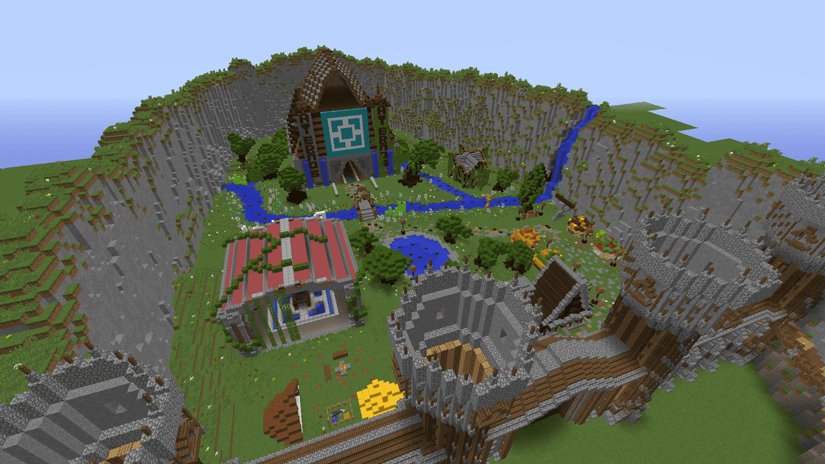 Server Hub - Minecraft Map