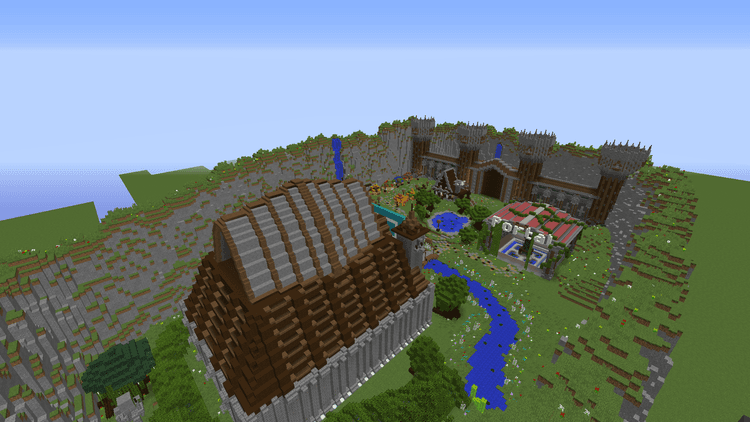 Server Hub - Minecraft Map