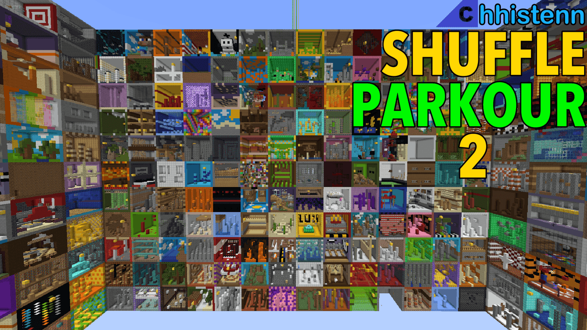 Shuffle Parkour 2 - Minecraft Parkour Map | Minecraft Maps