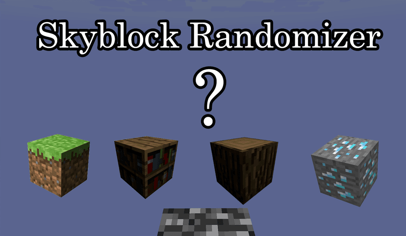 Skyblock Randomizer - Minecraft Map