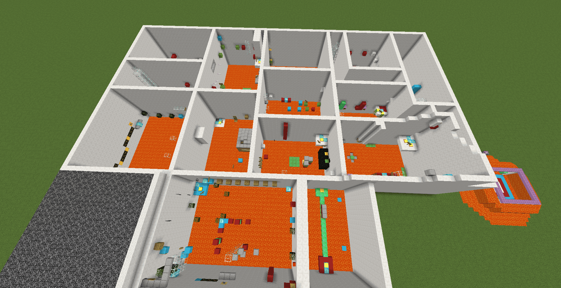 Sprint Lava Parkour 3