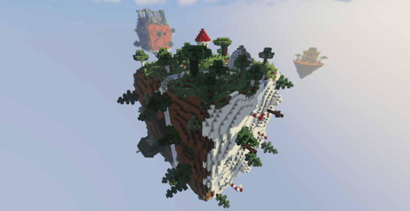 Square Planet Survival 2 - Minecraft Map