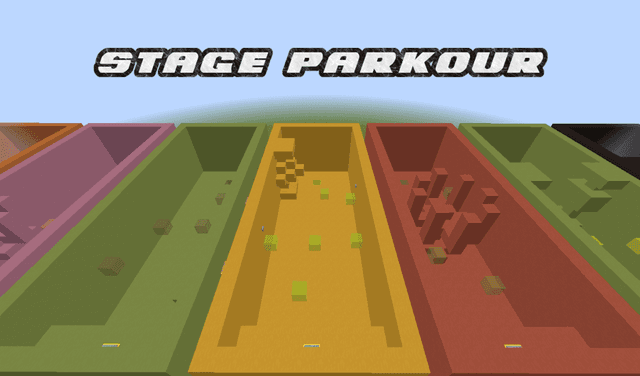 Stage Parkour - Minecraft Map