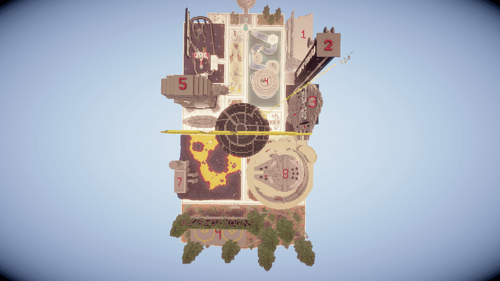 Star Wars: Space World - Minecraft Map