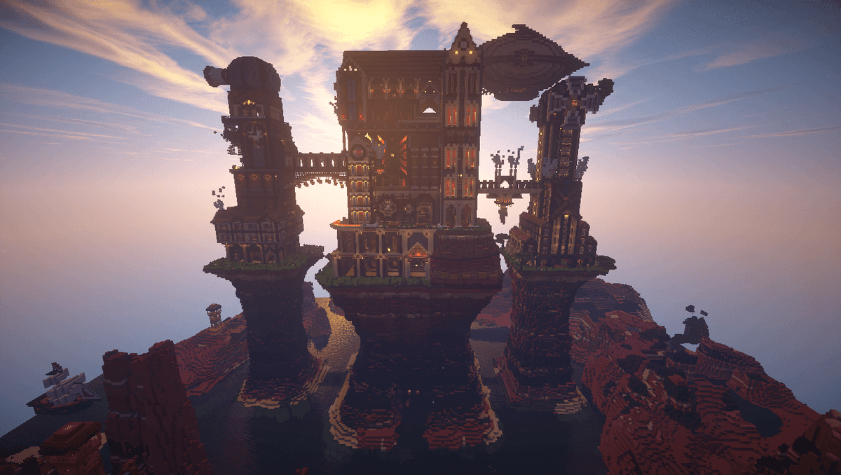 Steampunk Castle - Minecraft Map