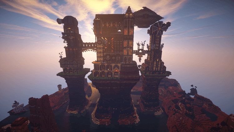 Celestial Castle - Minecraft Map