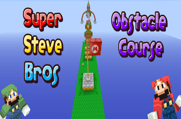 Super Steve Bros Obstacle Course